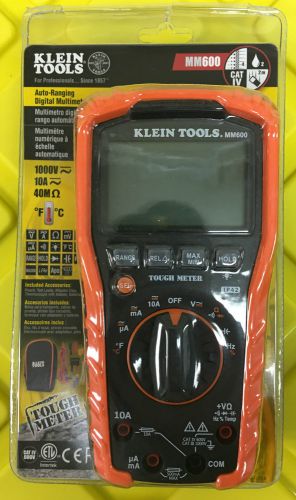Klein Tools MM600 Auto-Ranging Digital Multimeter 1000V