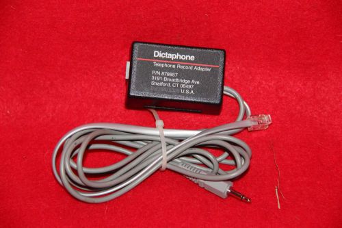 DICTAPHONE TELEPHONE RECORD RECORDER ADAPTER 878857