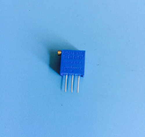 3299X-1-502 BOURNS TRIMMER 5K OHM 0.5W PC PIN 11.05 X 6.1 X 10.03mm 2.29mm TURN