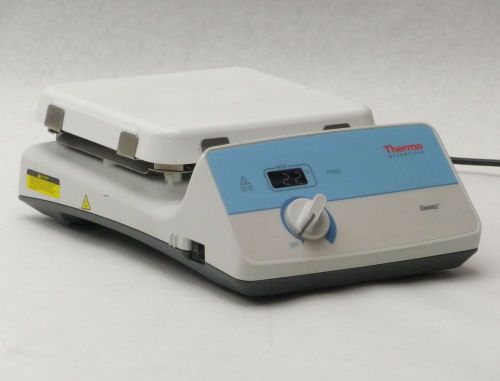 THERMO SCIENTIFIC CIMAREC CERAMIC DIGITAL HOT PLATE HP88857100 120VAC 7*7&#034;