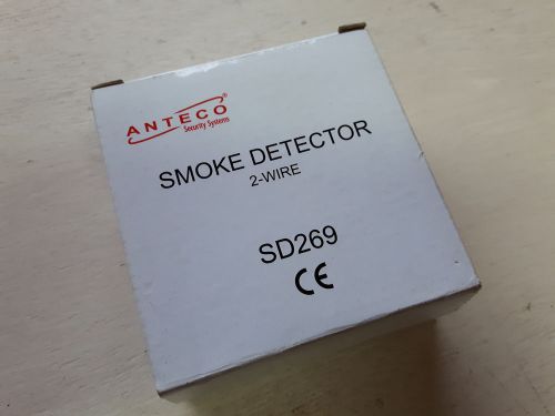 Anteco Everday Photoelectric Smoke Detector 2-Wire SD269 NIB