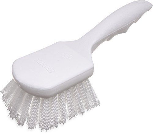 Carlisle 4054200 Sparta Plastic Handle Brush, Medium Stiff Nylon Bristles, 8&#034; x