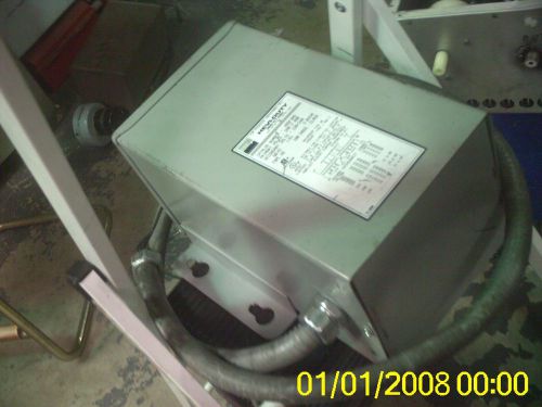 HEAVY DUTY EGS HS5F3AS PRIMARY VOLT 240-480 SECONDARY 120-240 TRANSFORMER 3KVA