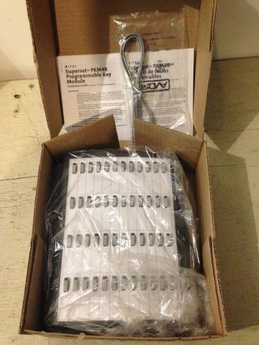 NEW Mitel Superset PKM PKM48 Light Grey 9132-200-200-NA Programmable Key Module