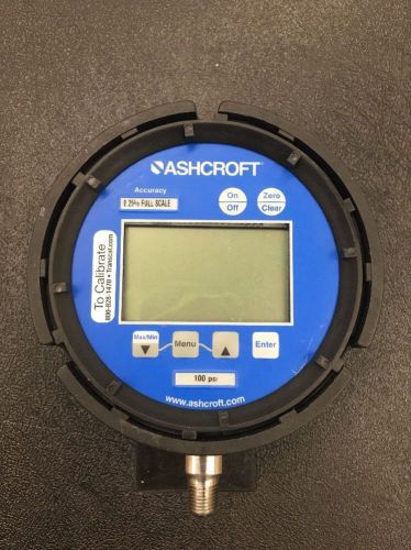 ASHCROFT 452074SD02L100# Gauge, Pressure, Digital **Tested**