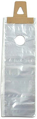 Elkay D915 0.65 mil Polypropylene Doorknob Bag, 9 1/2&#034; x 15&#034; + 1 1/2 LP, Clear