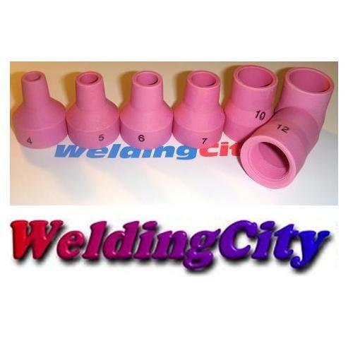 WeldingCity 5x 14N61-12 #12 Alumina Cups Nozzles for TIG Torch 12
