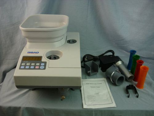 Ribao CS-2000 Commercial Coin Sorter + Accessories  AS-IS 16G090