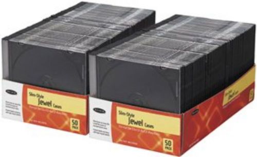 Belkin CD Jewel Cases Clear Slim Style (100-Pack) (Discontinued by Manufactur...