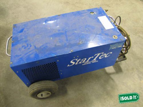 Startec high &amp; low pressure refrigerant recovery recycling portable unit tested for sale