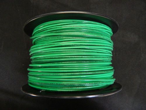 14 gauge thhn wire solid green 25 ft thwn 600v 90c building machine cable awg for sale