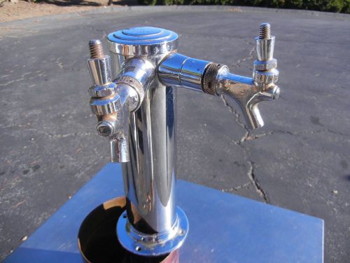 Perlick Beer Faucet Tower Draft w/2 Faucets