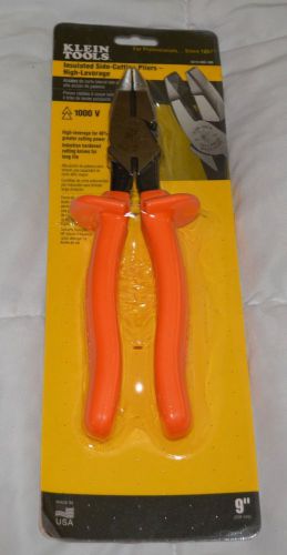 Klein Tools Insulated Side-Cutting Pliers - High Leverage D213-9NE-INS
