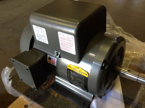 NEW SURPLUS 5 HP, 1 PHASE BALDOR ELECTRIC MOTOR