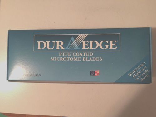 High Profile Dura Edge Microtome Blades - brand new case - Duraedge