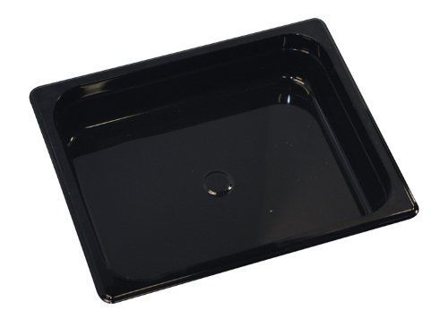 Rubbermaid commercial products fg223p00bla 1/2 size 4-quart hot food pan, black for sale