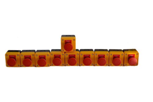 Emergency Stop x10 switch control electrical 12V 24V safety kill switch!