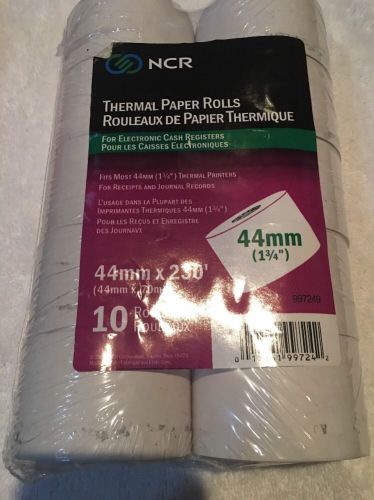 Ncr Thermal Paper Tolls 10 Rolls