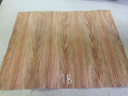 Wood Veneer Rosewood 34x27 1 Piece 10Mil paper Backed &#034;EXOTIC&#034; ALI 78