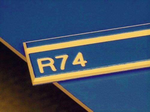 3/4&#034; Blue/Beige Playground Engraving Plastic Textured UV HDPE .750&#034; x 12&#034; x 48&#034;
