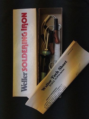 Weller TCP12P Field Soldering Iron Controlled Output 12-14V 12W