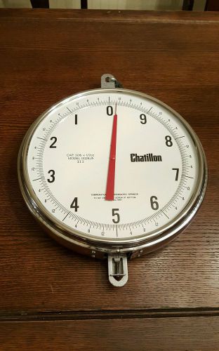 Vintage Chatillon 30lb x 1/2oz Hanging Scale Model 0028/A III