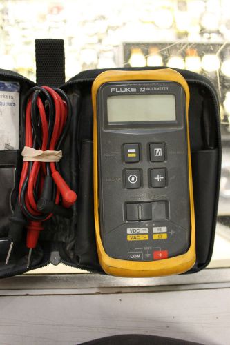 Fluke 12 Multimeter With Leads