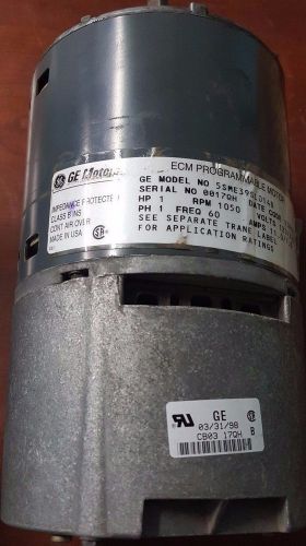 GE ECM PROGRAMMABLE MOTOR &amp; MODULE 5SME39SL0148 D340316P38 MOT6625 (0383)