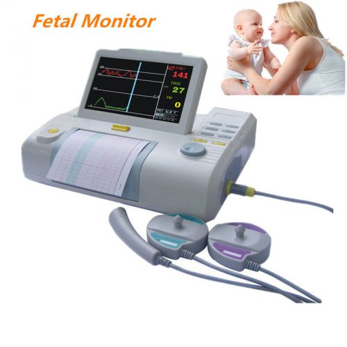7-inch touch screen Monitor three parameters FHR TOCO Fetal Movement Patient