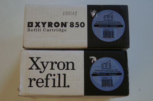 NIB Xyron 850 LM201-12 Combination Lamination Refill Cartridge Laminate/Magnet