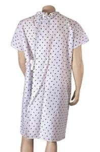 Reusable Adult Convalescent Gown, Charmtex, MPN: 7417