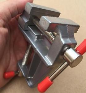 Mini vise aluminum bench swivel clamp on bench miniature vises jewelers hobby for sale