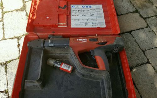 HILTI DX 460 POWDER ACTUATED NAIL GUN TOOL works great no reserve NR dx460