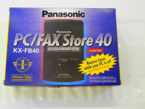 Panasonic PC/FAX Store 40