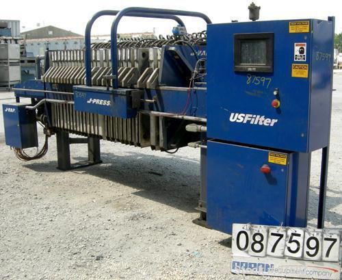 Used- jwi j-vap dewatering/drying system, model 1000v30-22-16sylc. (22) 1000 mm for sale