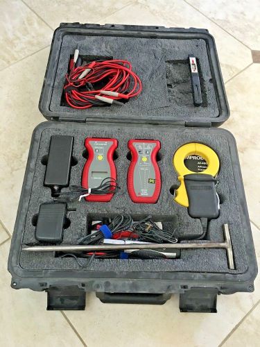 Amprobe T-4000 R-4000 Wire Tracer Advanced Set W/Clampon, Case, Other tools More