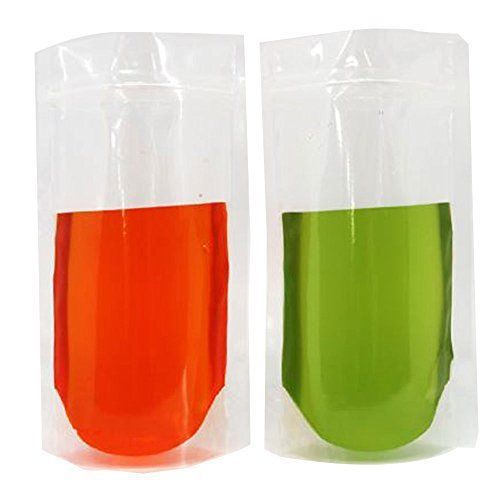 Stand up zipper clear bags 100pcs150mmx220mm pet+lld for sale