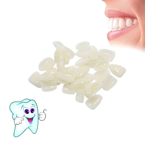 65x Sental-Porcelain Whitening Veneers Resin Teeth Upper Anterior Shade Sticker