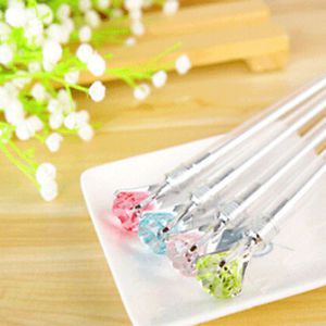 Shinning Crystal Diamond Gel Pen Colourful Cute Pearl Gel Pen Office Gift WSLB