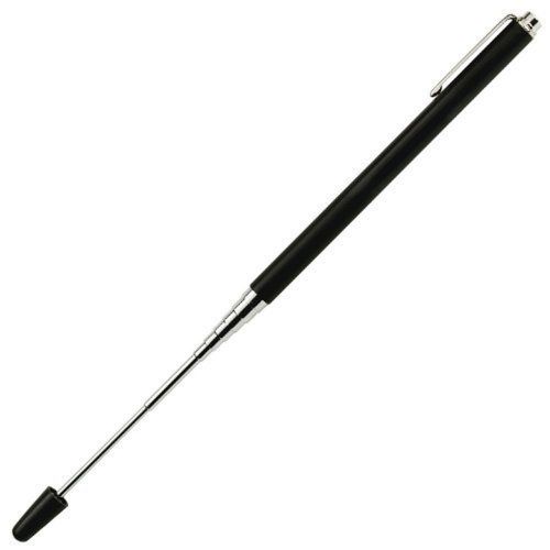Autopoint Extended Length 35&#034; Pointer Black Matte with Chrome Trim Extends to...