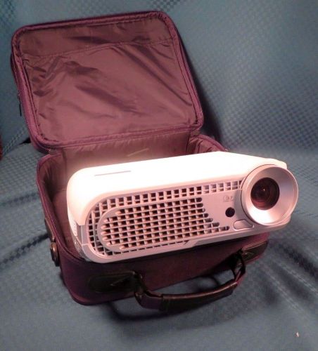 OPTOMA GAMING PROJECTOR WITH CASE AND CONTROLS.