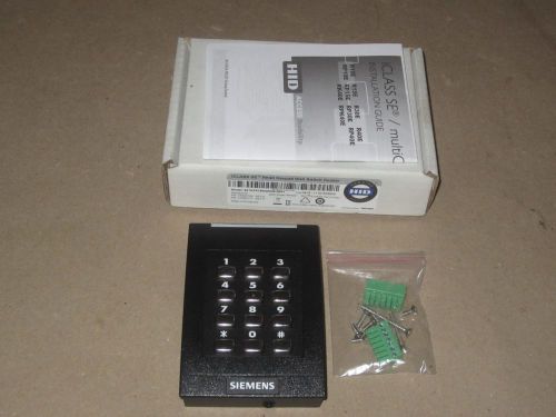 New/Used ?? Siemens HID iClass SE RK40 Keypad Wall Switch Reader