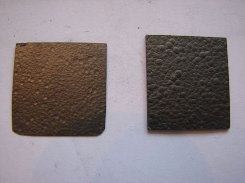 2 pcs Pyrolytic Graphite Sheets Roughly 1&#034;x1&#034;x 1/64&#034; and 1&#034;x1&#034;x1/32&#034;