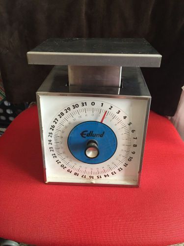 Vintage METAL SCALE BY &#034;Edlund&#034; SR-2 32oz Weight Capacity - Made In USA