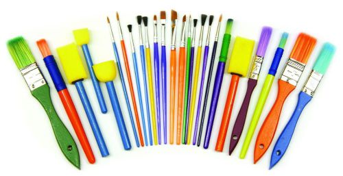 Creativity street starter brush set 25-piece (ac5180) assorted 1 for sale