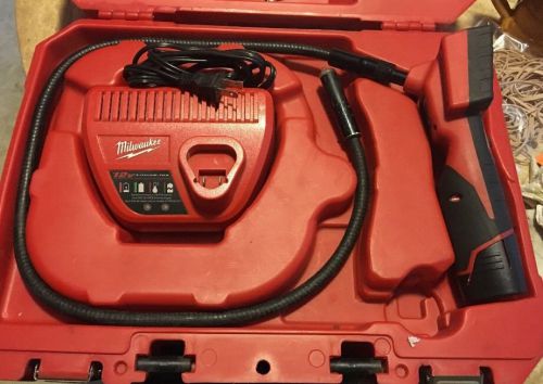 MILWAUKEE 12V DIGITAL INSPECTION CAMERA WITH BATTERY CHARGER AND HARD CASE 2310