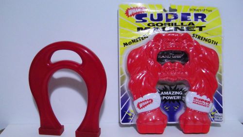 Monster Super Gorilla Giant Horseshoe Magnet by Wham o &amp; HORSESHOE BY DOWLING