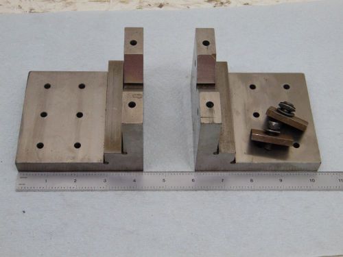 V Blocks and Clamping Fixture matched pair look at the pics for size