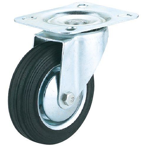 Steelex d2539 swivel industrial hooded caster, 5-inch for sale