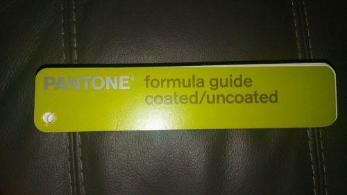 PANTONE FORMULA GUIDE Coated and Uncoated